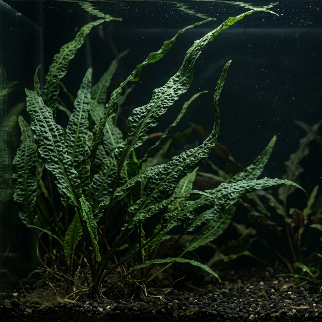 Snap & Identify Crypt Balansae (Cryptocoryne crispata) - Plant AI care guides