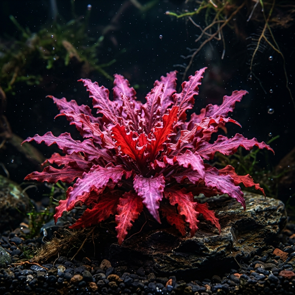 Snap & Identify Red Downoi (Pogostemon helferi 'Red') - Plant AI care guides