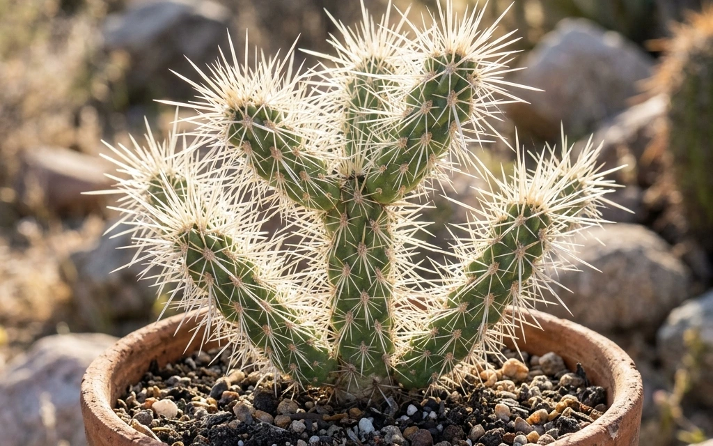 How to care and identify Cholla Cactus (Cylindropuntia imbricata) - Plant AI care database