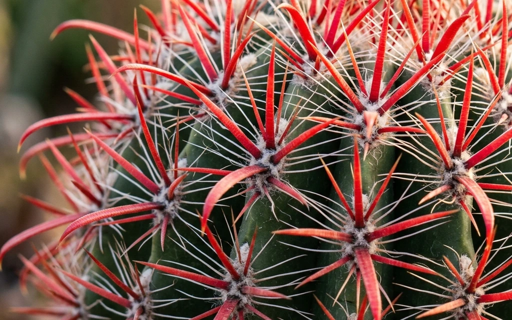 How to care and identify Fire Barrel Cactus (Ferocactus pilosus) - Plant AI care database