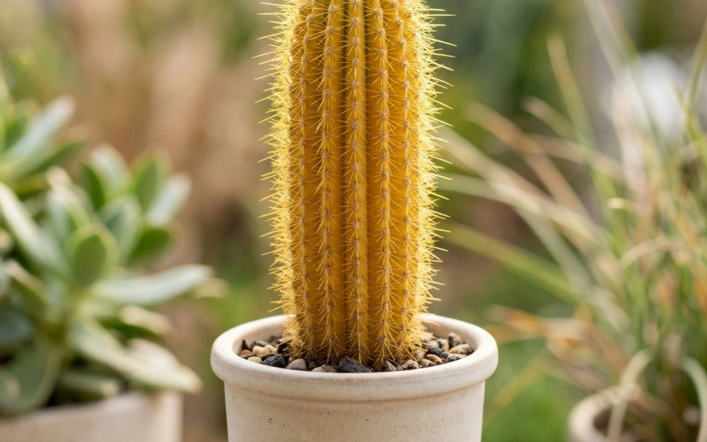 How to care and identify Golden Torch (Echinopsis spachiana) - Plant AI care database