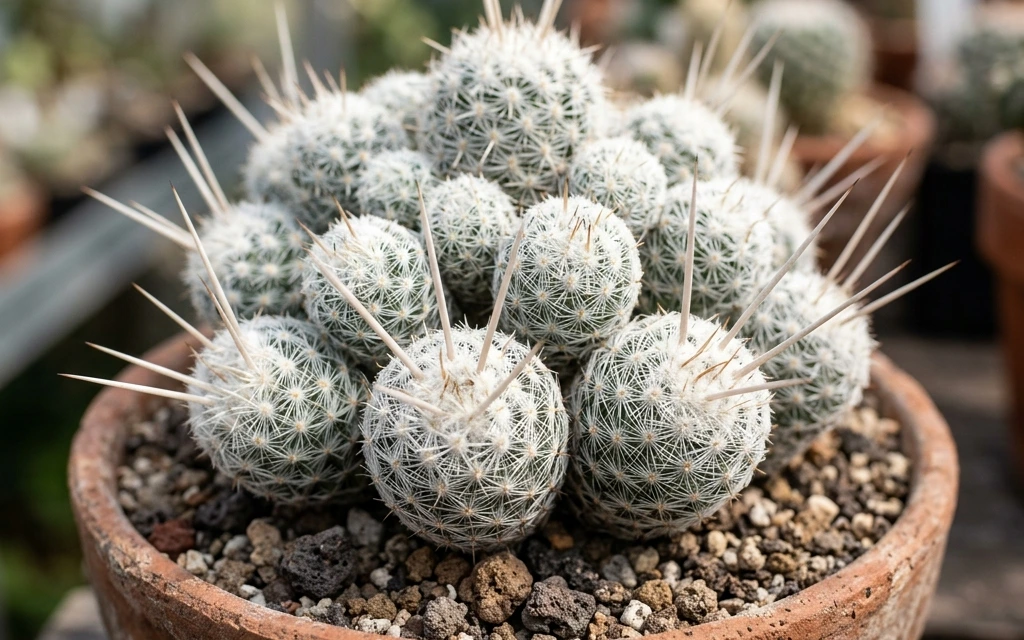 How to care and identify Mammillaria Geminispina (Mammillaria geminispina) - Plant AI care database