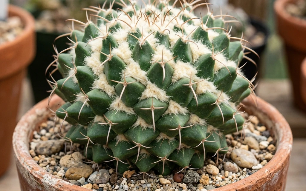 How to care and identify Mammillaria Magnimamma (Mammillaria magnimamma) - Plant AI care database