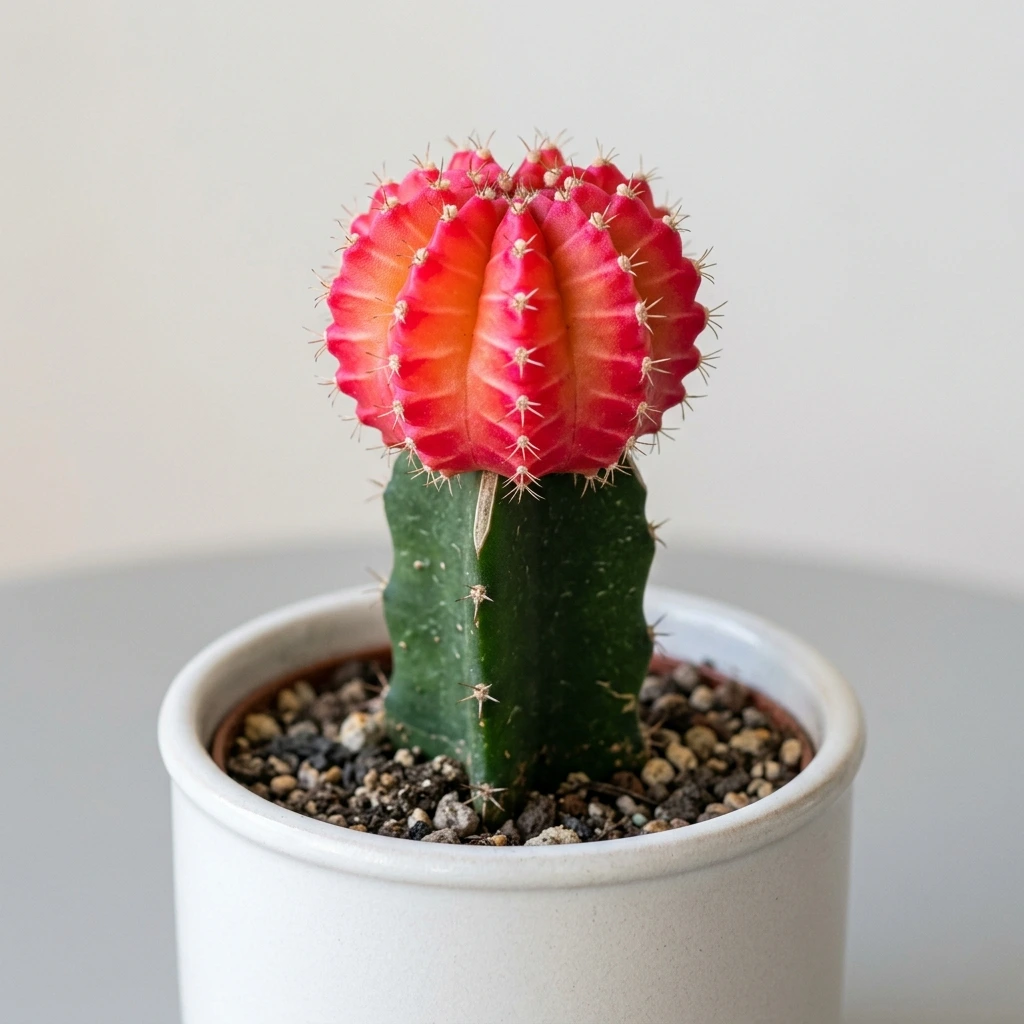How to care and identify Moon Cactus (Gymnocalycium mihanovichii) - Plant AI care database