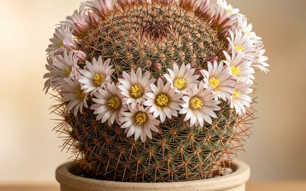 How to care and identify Pincushion Cactus (Mammillaria crinita) - Plant AI care database