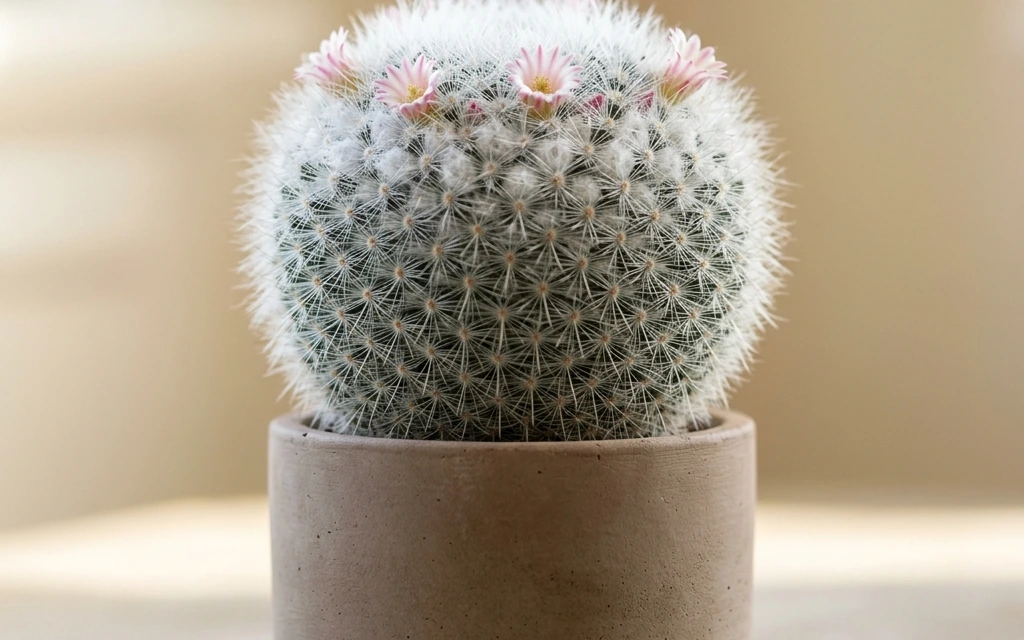 How to care and identify Powder Puff Cactus (Mammillaria bocasana) - Plant AI care database