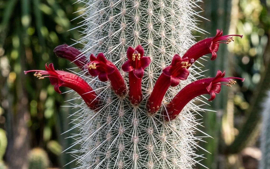 How to care and identify Silver Torch Cactus (Cleistocactus strausii) - Plant AI care database