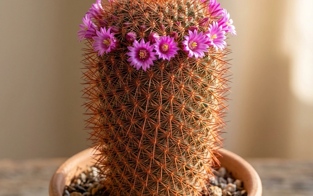 How to care and identify Spiny Pincushion (Mammillaria spinosissima) - Plant AI care database