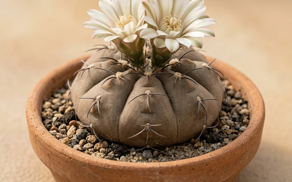 How to care and identify Starry Chin Cactus (Gymnocalycium stellatum) - Plant AI care database