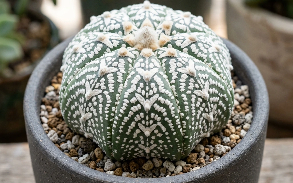 How to care and identify Super Kabuto (Astrophytum asterias 'Super Kabuto') - Plant AI care database