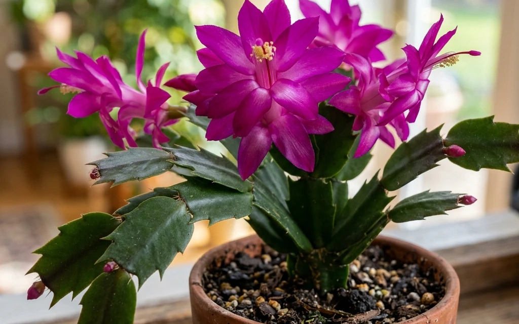 How to care and identify Thanksgiving Cactus (Schlumbergera russelliana) - Plant AI care database