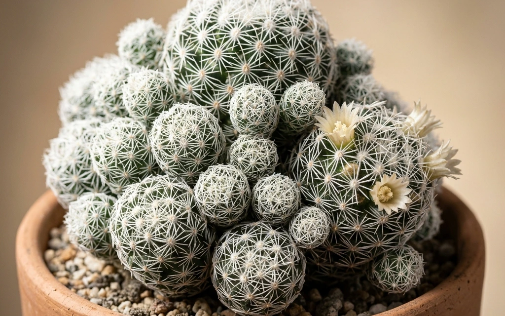 How to care and identify Thimble Cactus (Mammillaria gracilis) - Plant AI care database