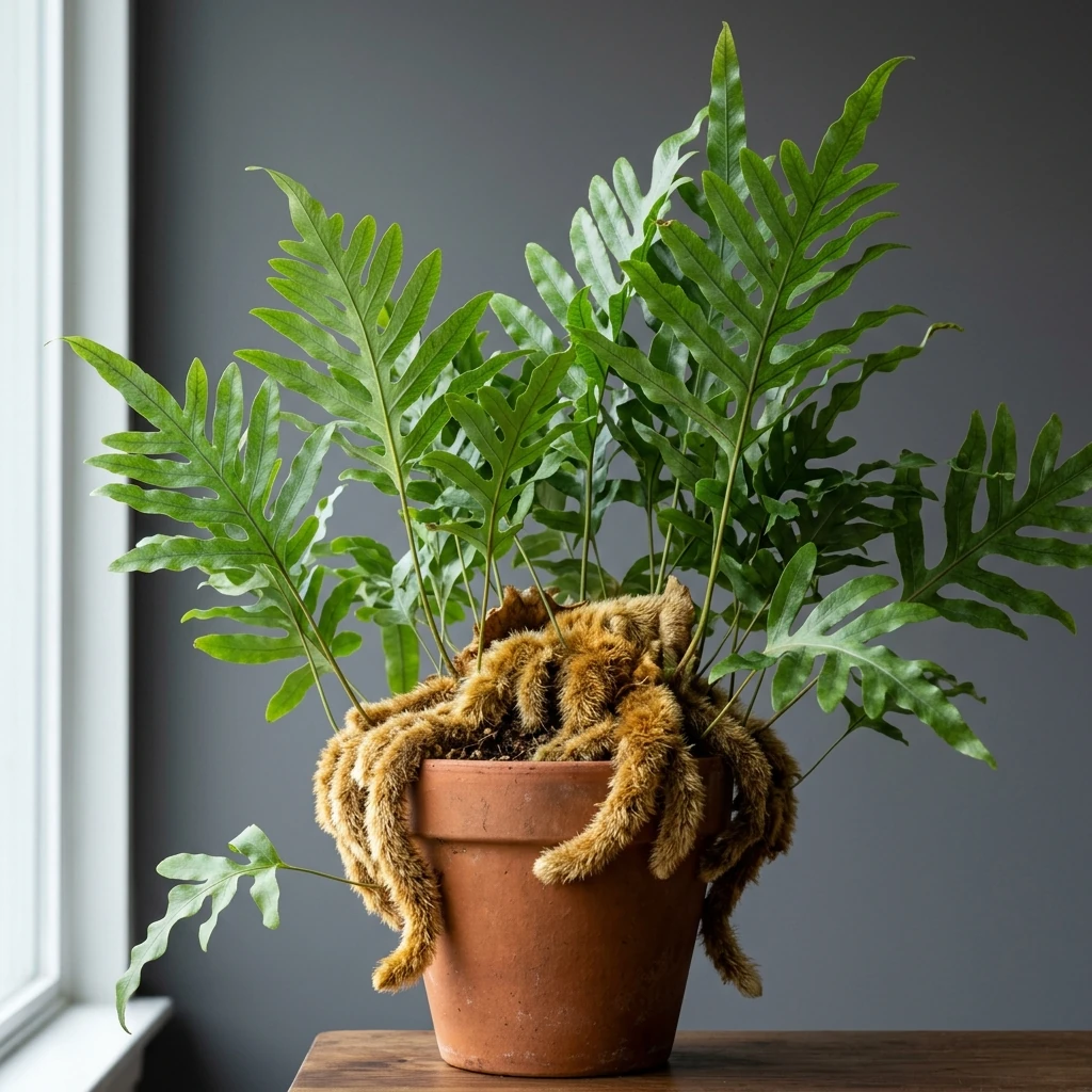 How to care and identify Bear's Paw Fern (Aglaomorpha coronans) - Plant AI care database