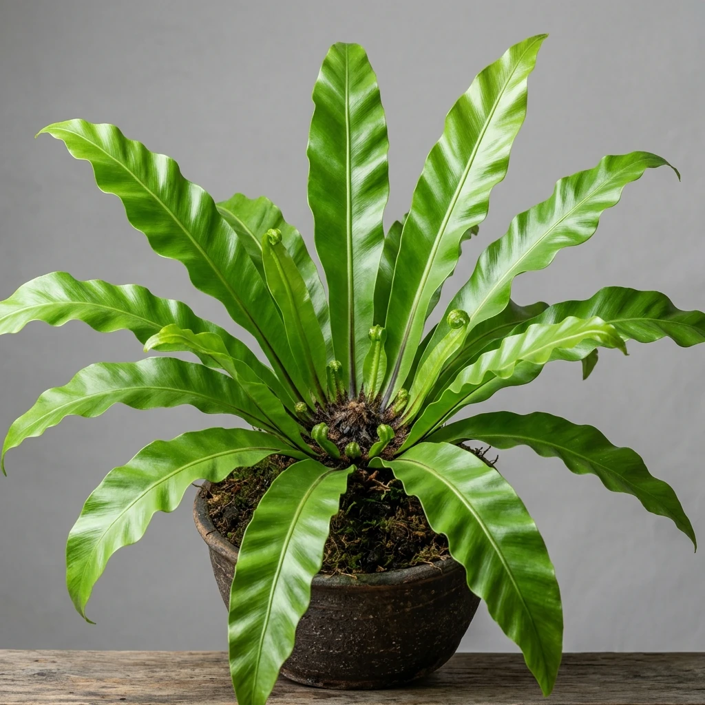 How to care and identify Bird's Nest Fern (Asplenium nidus) - Plant AI care database