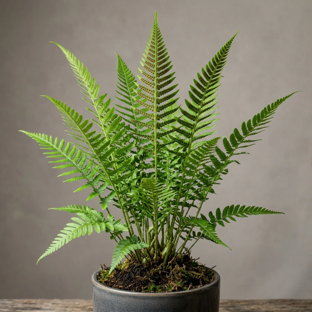 How to care and identify Crested Wood Fern (Dryopteris cristata) - Plant AI care database