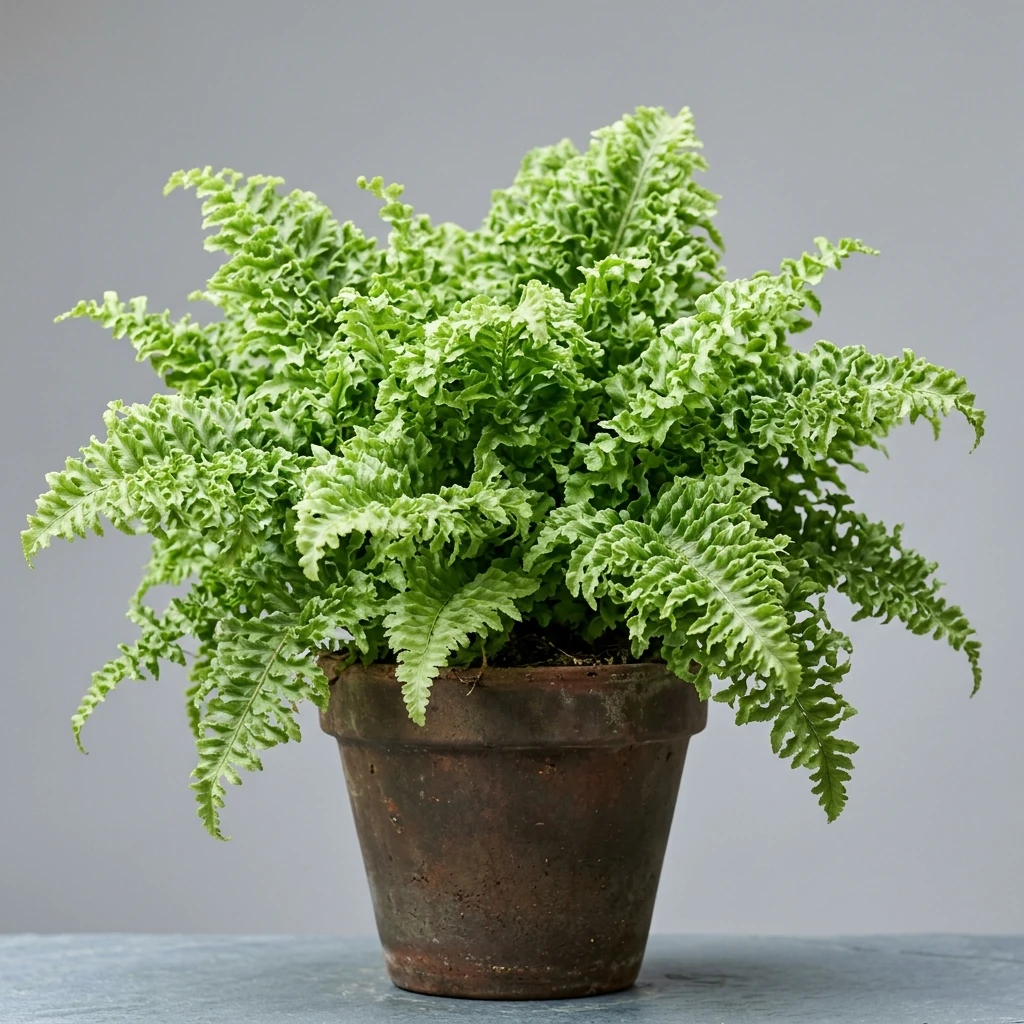 How to care and identify Fluffy Ruffles Fern (Nephrolepis exaltata 'Fluffy Ruffles') - Plant AI care database