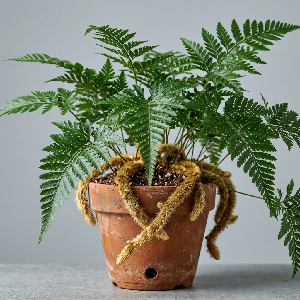 How to care and identify Hare's Foot Fern (Davallia canariensis) - Plant AI care database