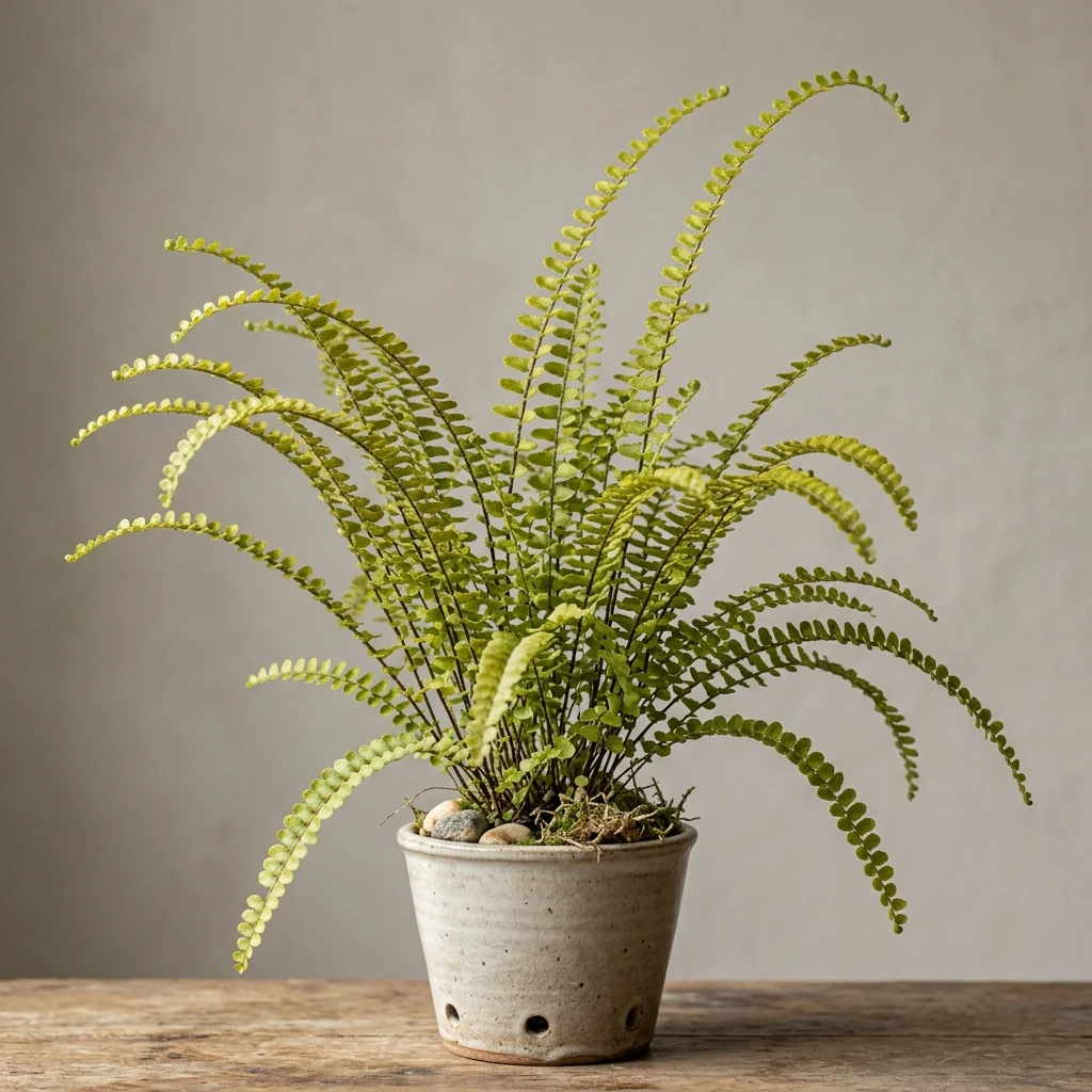 How to care and identify Lemon Button Fern (Nephrolepis cordifolia 'Duffii') - Plant AI care database