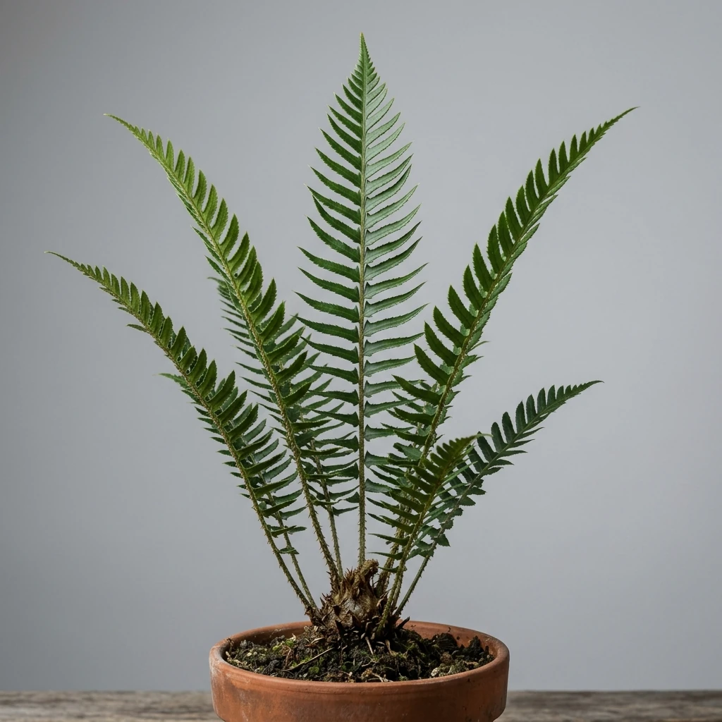 How to care and identify Narrow Holly Fern (Polystichum lonchitis) - Plant AI care database