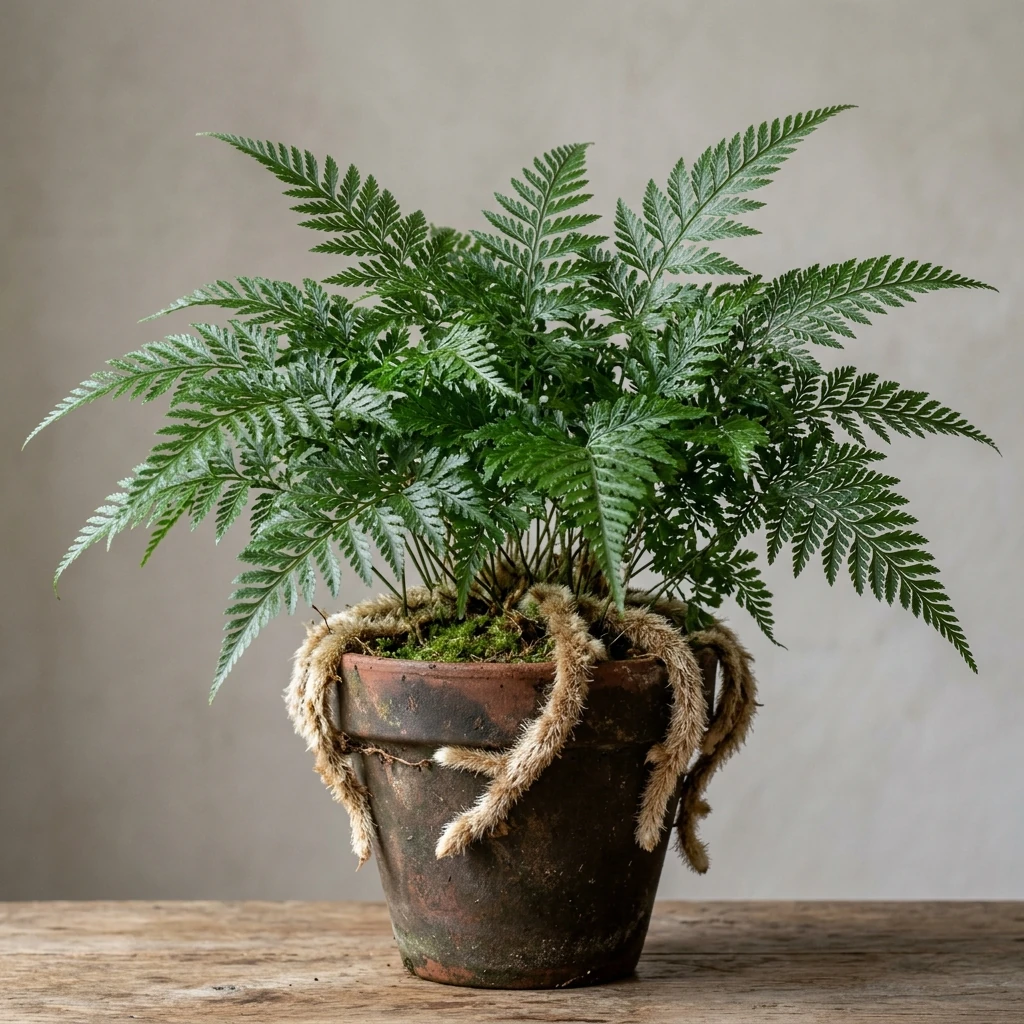 How to care and identify Rabbit's Foot Fern (Davallia fejeensis) - Plant AI care database