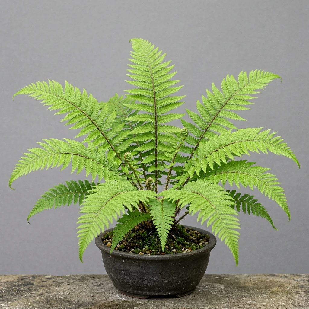 How to care and identify Soft Shield Fern (Polystichum setiferum) - Plant AI care database