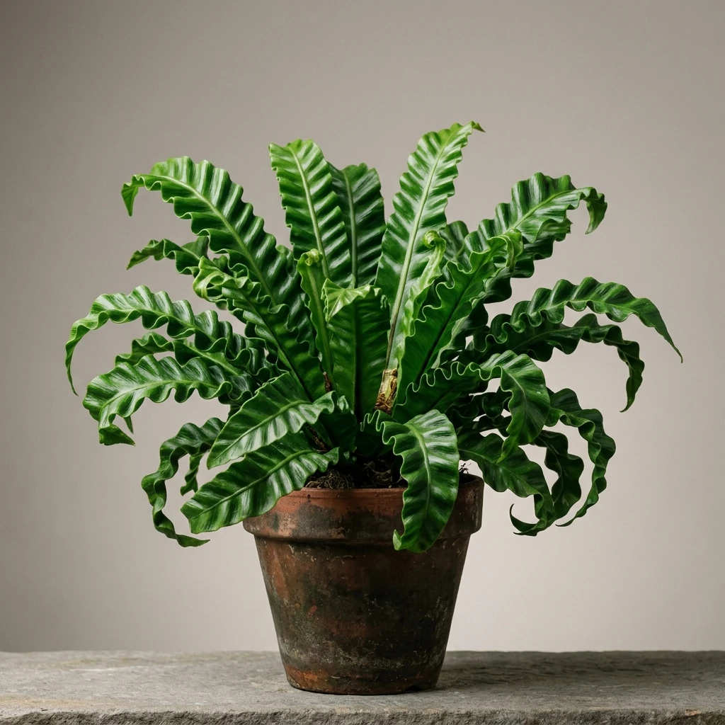 How to care and identify Victoria Bird's Nest (Asplenium nidus 'Victoria') - Plant AI care database