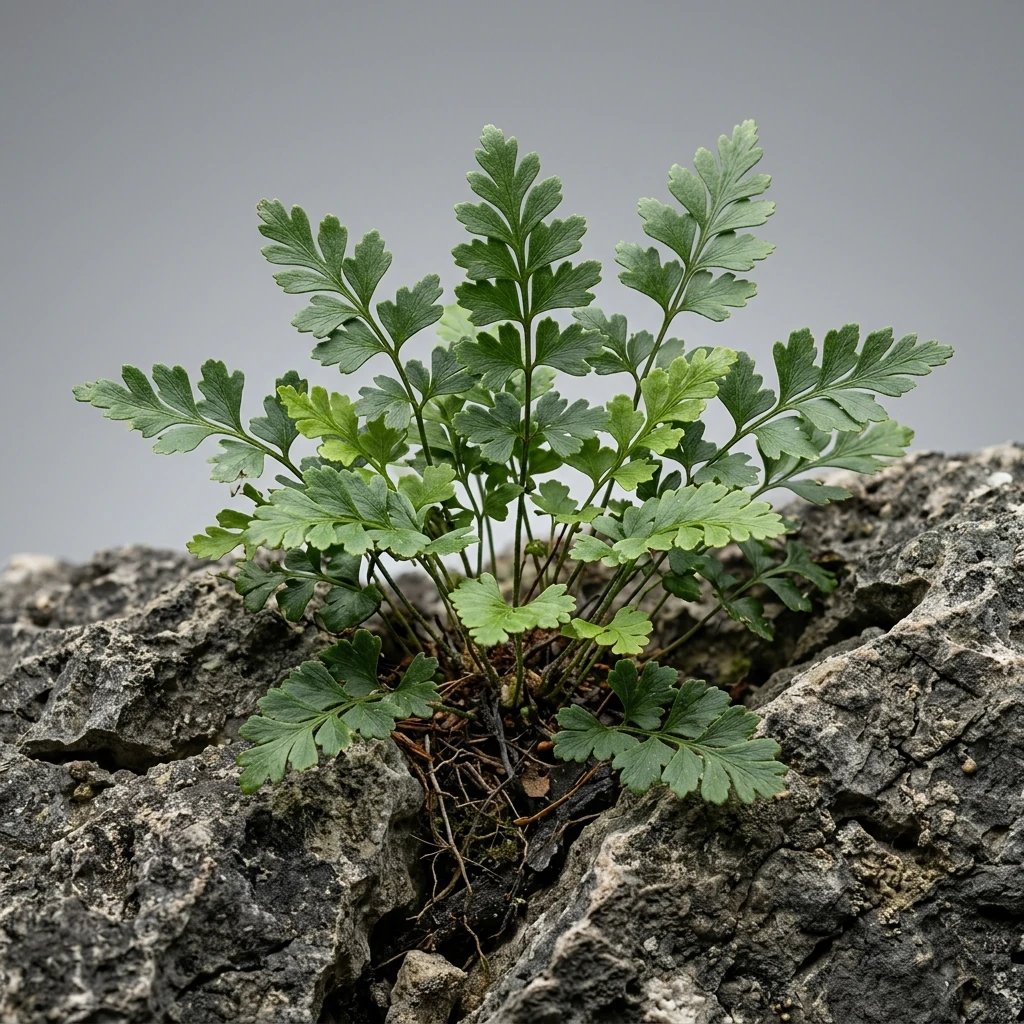 How to care and identify Wall-Rue Fern (Asplenium ruta-muraria) - Plant AI care database