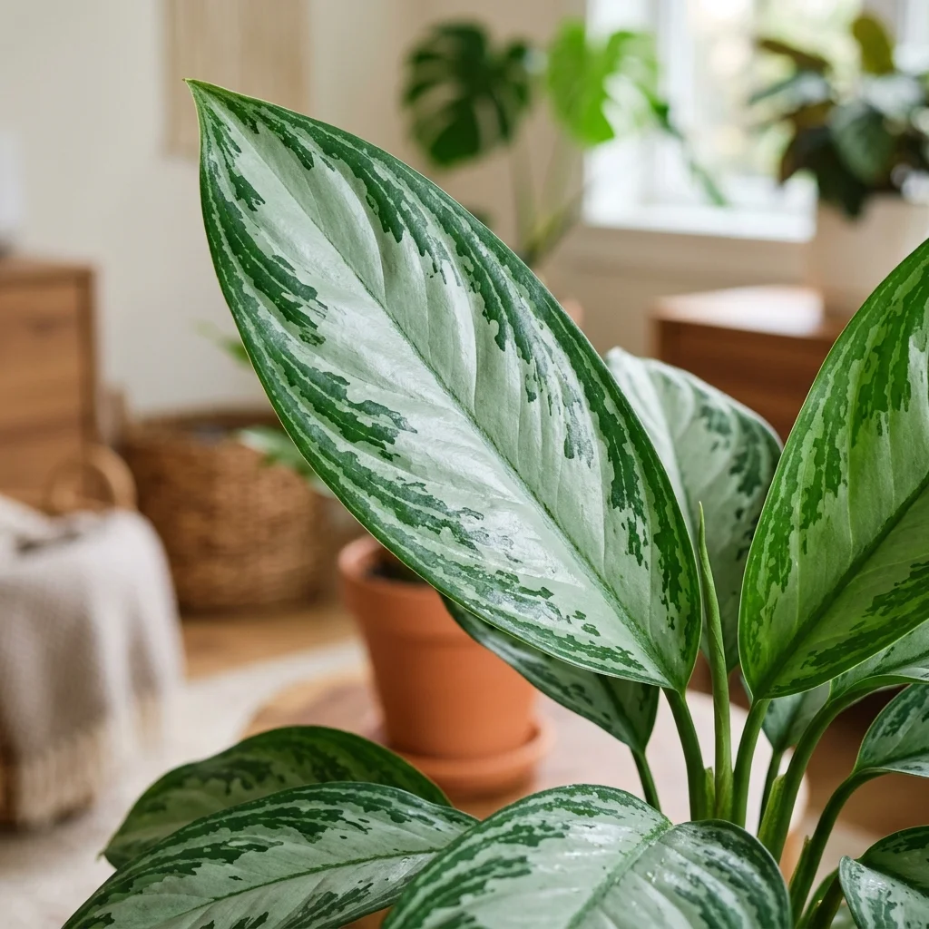 Snap & Identify Silver Bay Aglaonema (Aglaonema 'Silver Bay') - Plant AI care guides