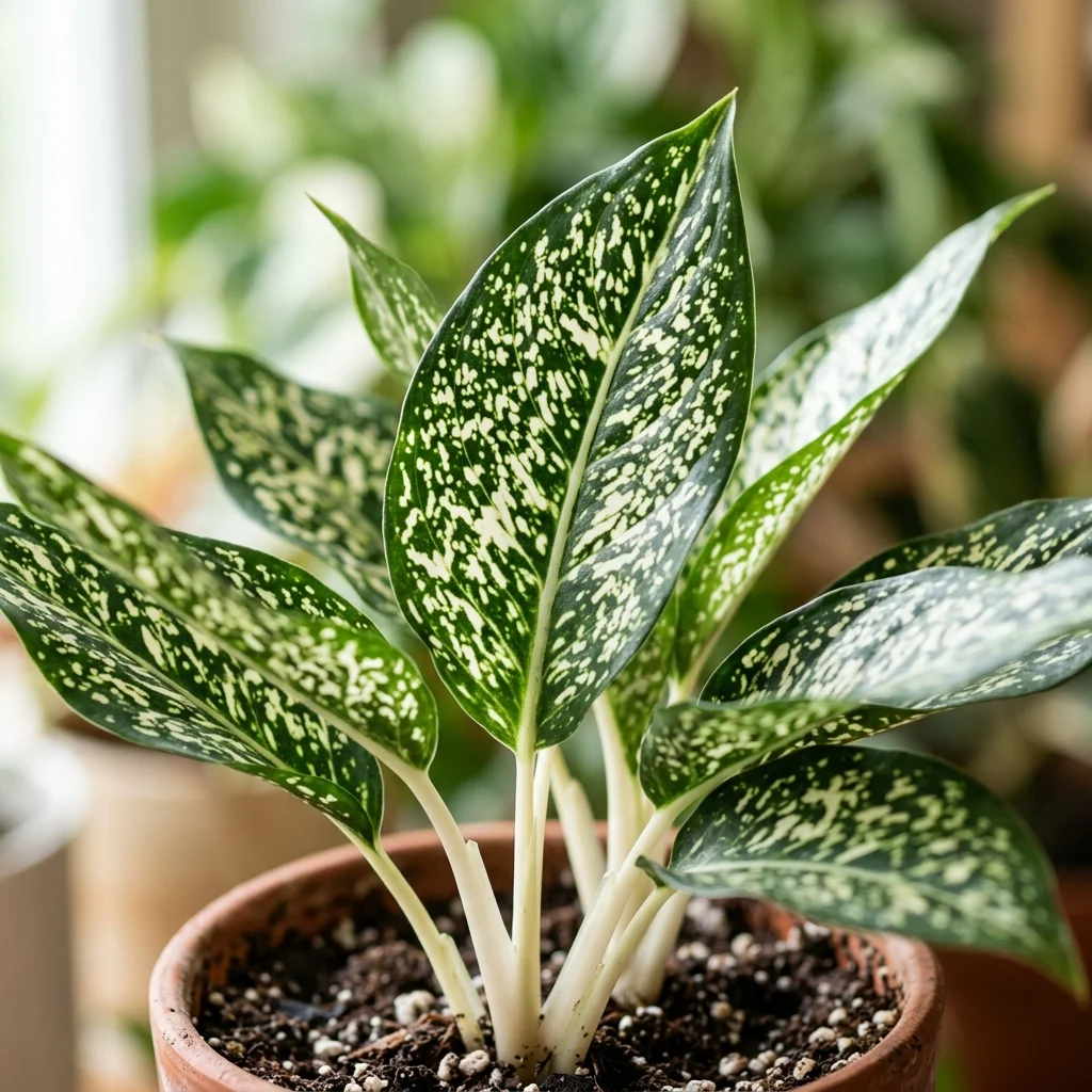 Snap & Identify Spring Snow Aglaonema (Aglaonema 'Spring Snow') - Plant AI care guides