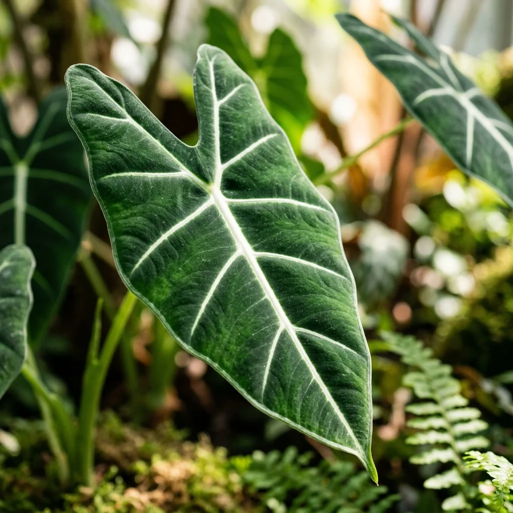 Snap & Identify Green Velvet Alocasia (Alocasia micholitziana 'Frydek') - Plant AI care guides