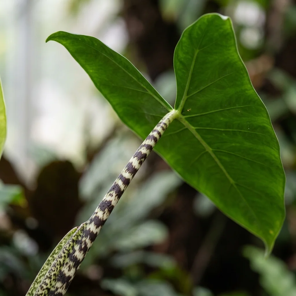 Snap & Identify Zebra Alocasia (Alocasia zebrina) - Plant AI care guides