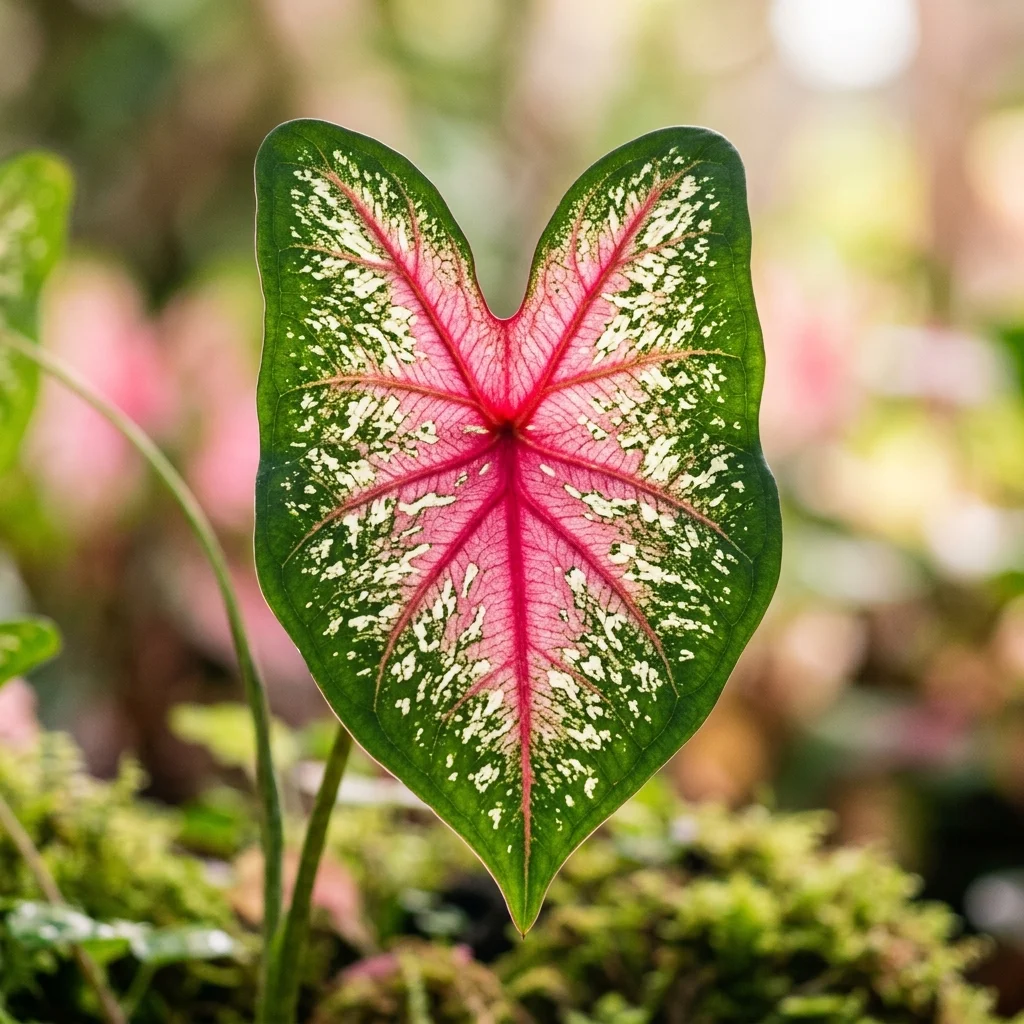 Snap & Identify Heart of Jesus (Caladium bicolor) - Plant AI care guides