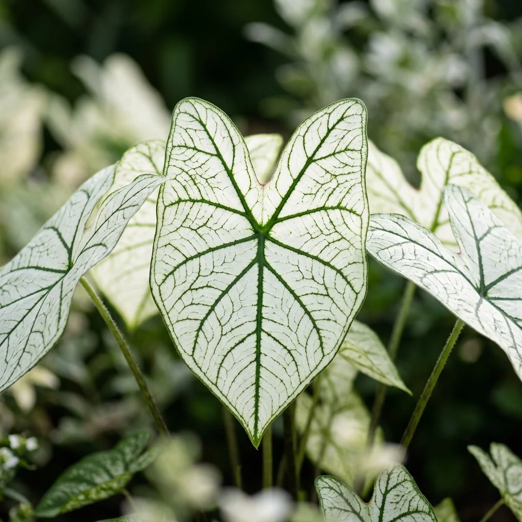 Snap & Identify White Caladium (Caladium candidum) - Plant AI care guides