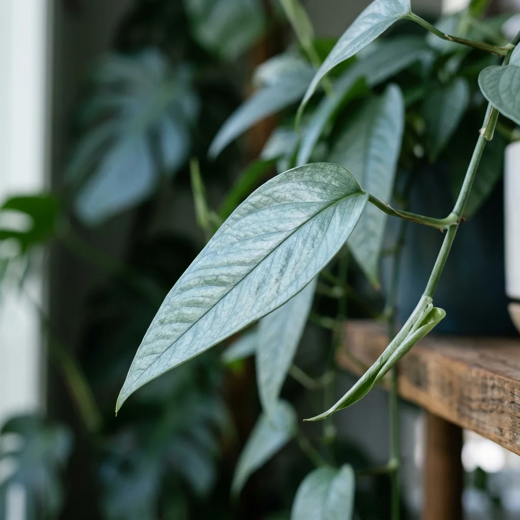Snap & Identify Cebu Blue Pothos (Epipremnum pinnatum 'Cebu Blue') - Plant AI care guides