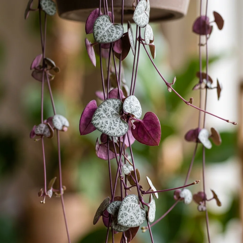 Snap & Identify String of Hearts (Ceropegia woodii) - Plant AI care guides
