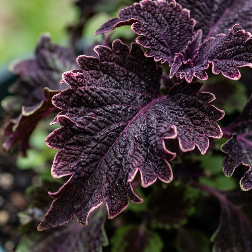 Snap & Identify Black Dragon Coleus (Coleus scutellarioides 'Black Dragon') - Plant AI care guides