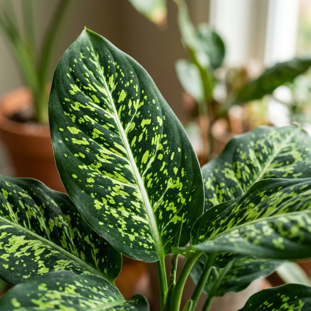 Snap & Identify Reflector Dumb Cane (Dieffenbachia 'Reflector') - Plant AI care guides