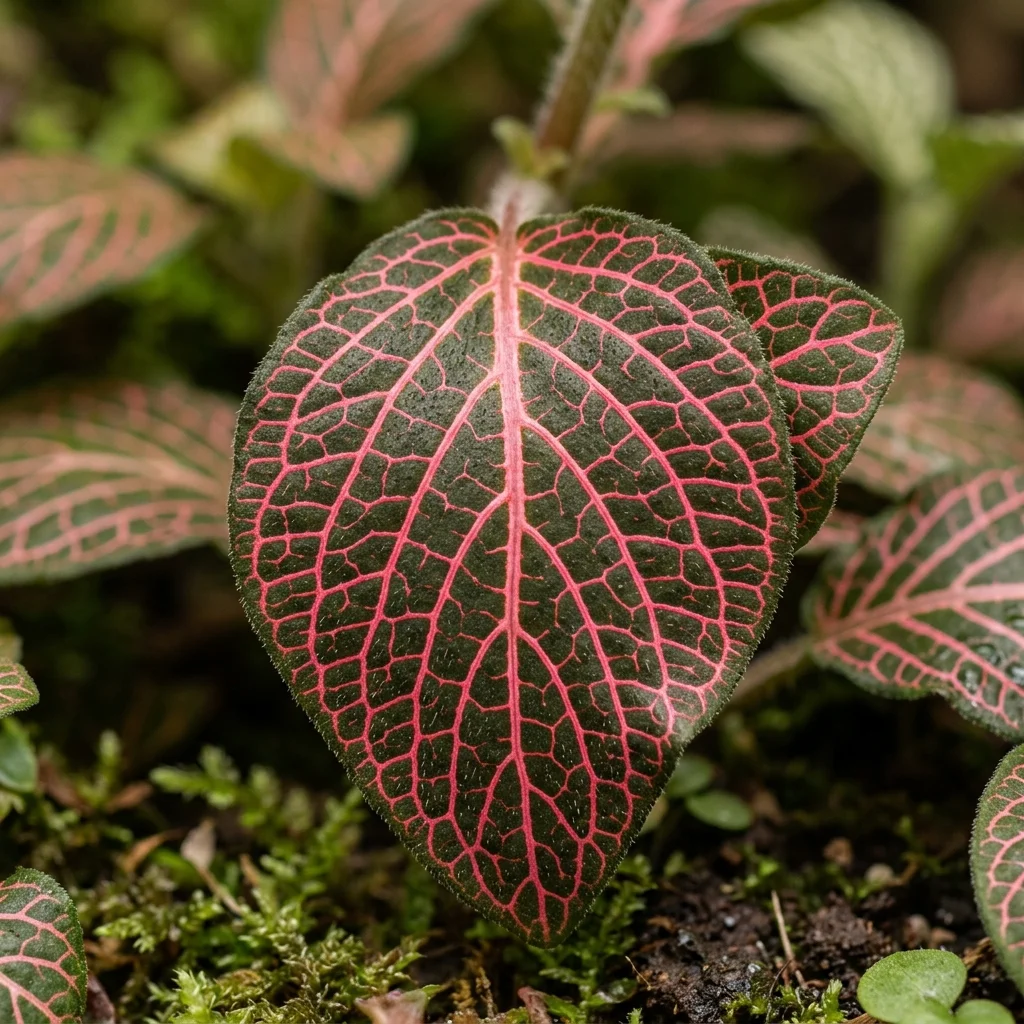 Snap & Identify Red Nerve Plant (Fittonia albivenis 'Skeleton') - Plant AI care guides