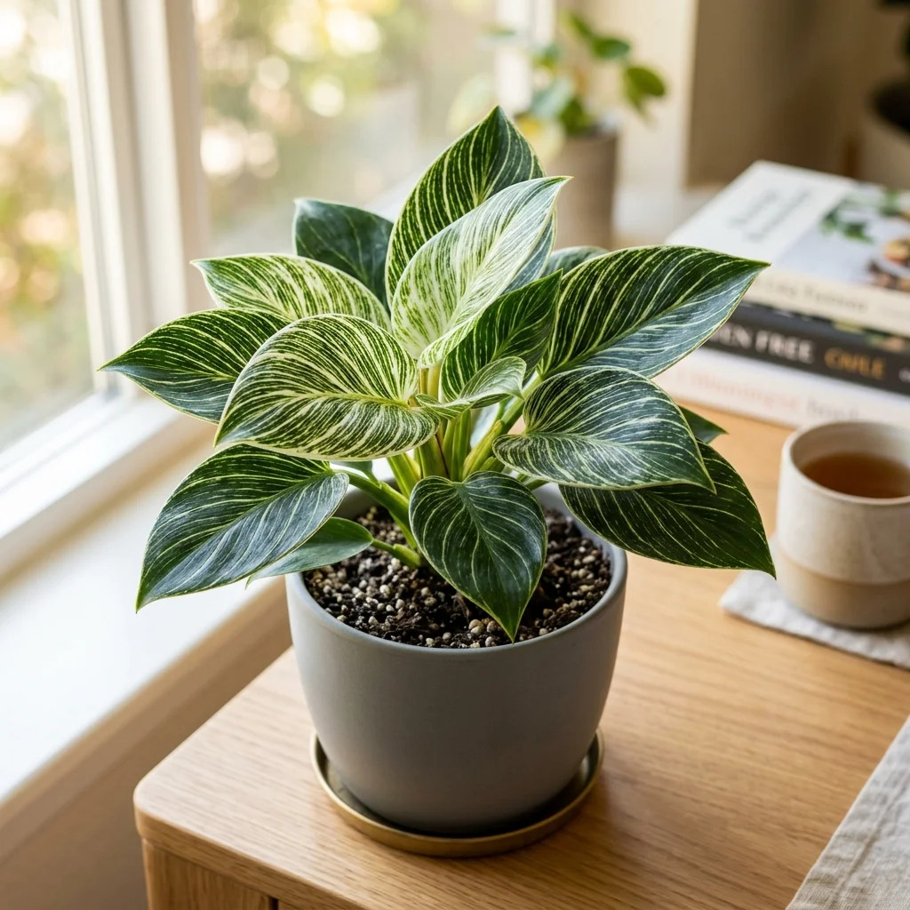 Snap & Identify Philodendron Birkin (Philodendron hederaceum 'Birkin') - Plant AI care guides