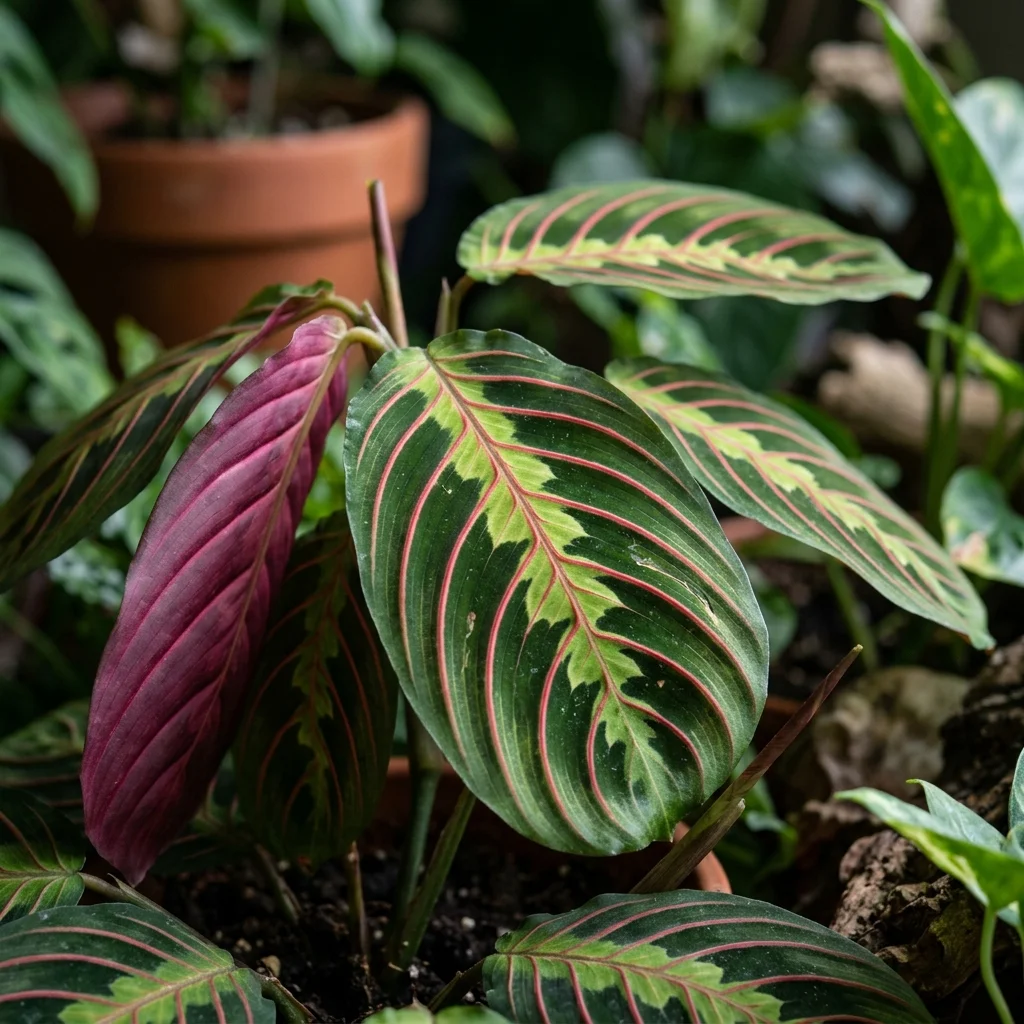 Snap & Identify Red Prayer Plant (Maranta leuconeura) - Plant AI care guides