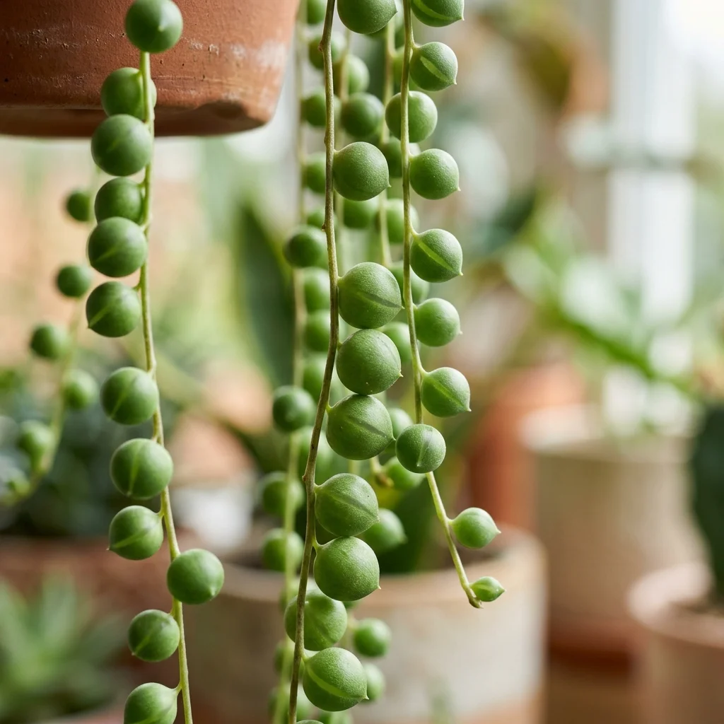 Snap & Identify String of Pearls (Curio rowleyanus) - Plant AI care guides