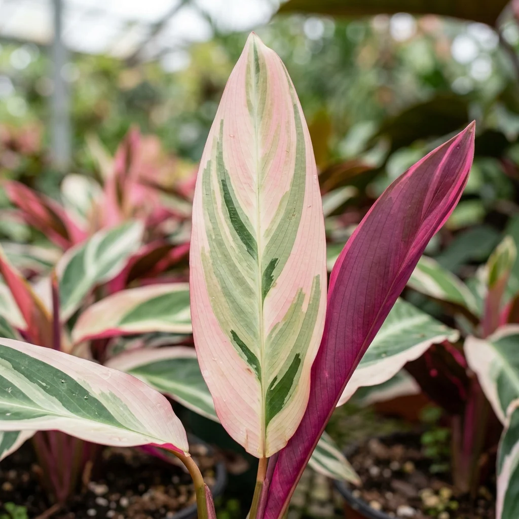 Snap & Identify Stromanthe Triostar (Stromanthe thalia 'Triostar') - Plant AI care guides