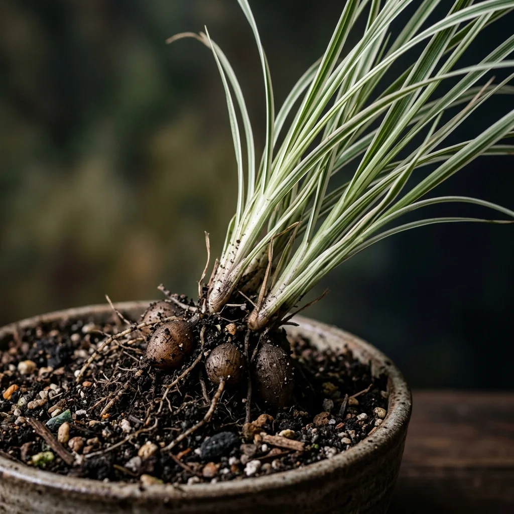 Snap & Identify Gold Band Grass (Spartina pectinata 'Aureomarginata') - Plant AI care guides