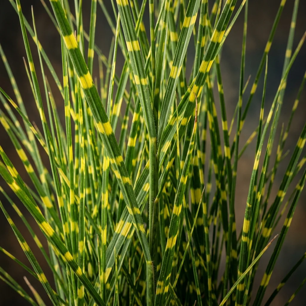 Snap & Identify Gold Bar Grass (Miscanthus sinensis 'Gold Bar') - Plant AI care guides