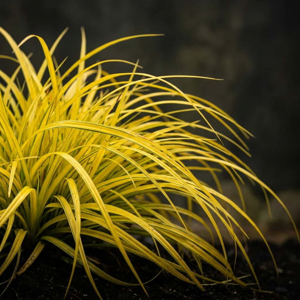 Snap & Identify Golden Wood Sedge (Carex elata 'Aurea') - Plant AI care guides