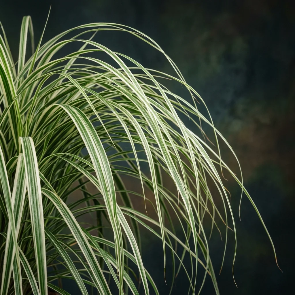 Snap & Identify Variegated Miscanthus (Miscanthus sinensis 'Variegatus') - Plant AI care guides