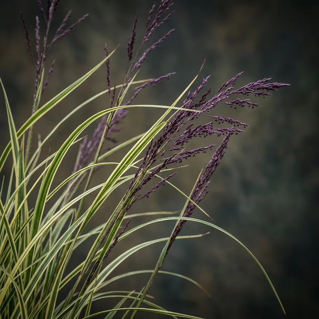 Snap & Identify Variegated Purple Moor Grass (Molinia caerulea 'Variegata') - Plant AI care guides