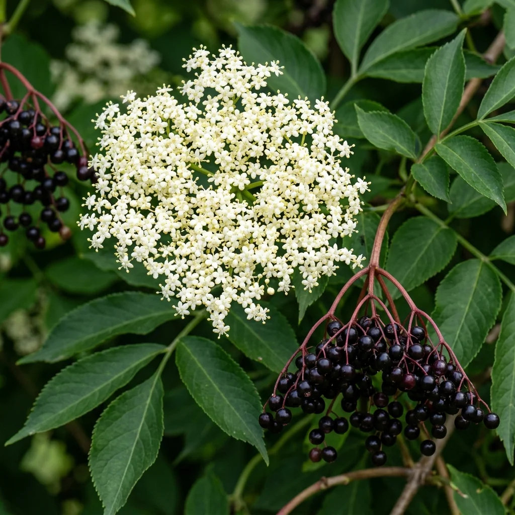 Snap & Identify Elderberry Herb (Sambucus nigra) - Plant AI care guides