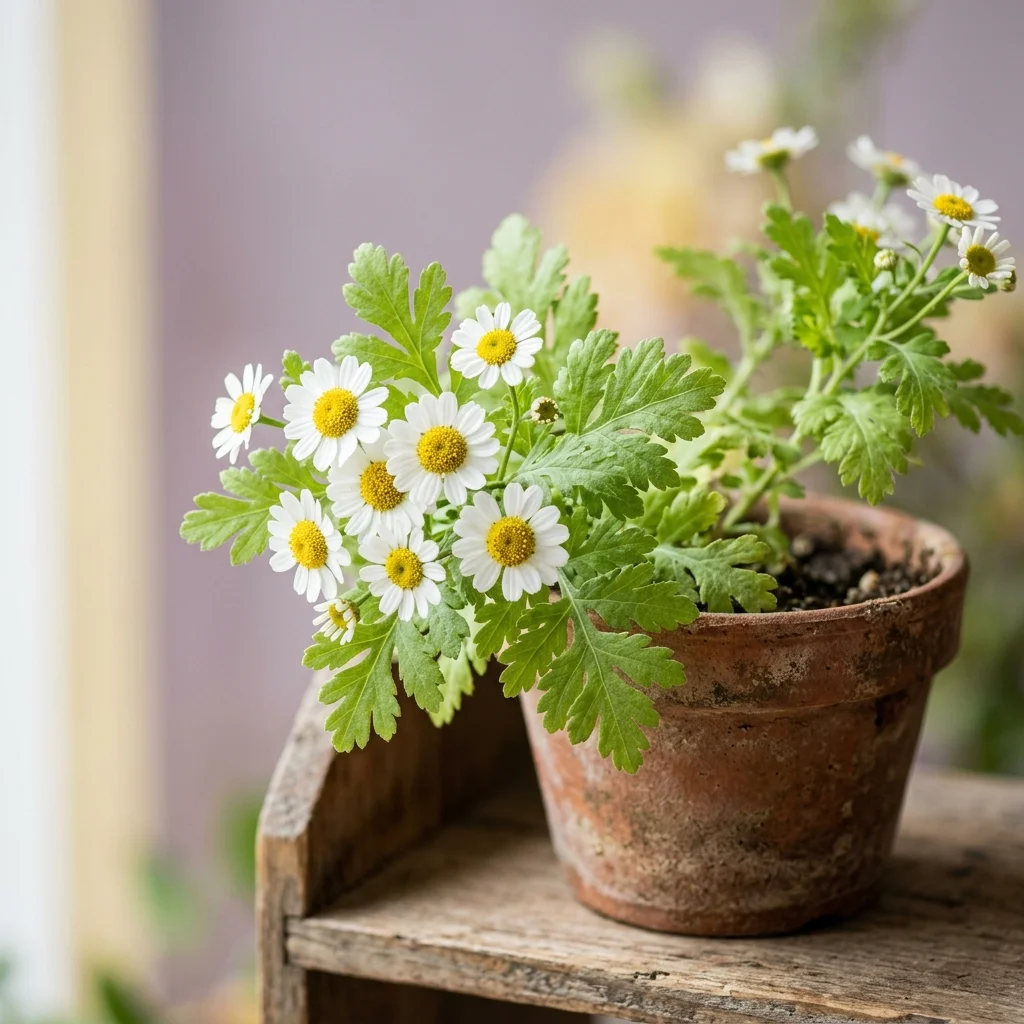 Snap & Identify Feverfew (Tanacetum parthenium) - Plant AI care guides
