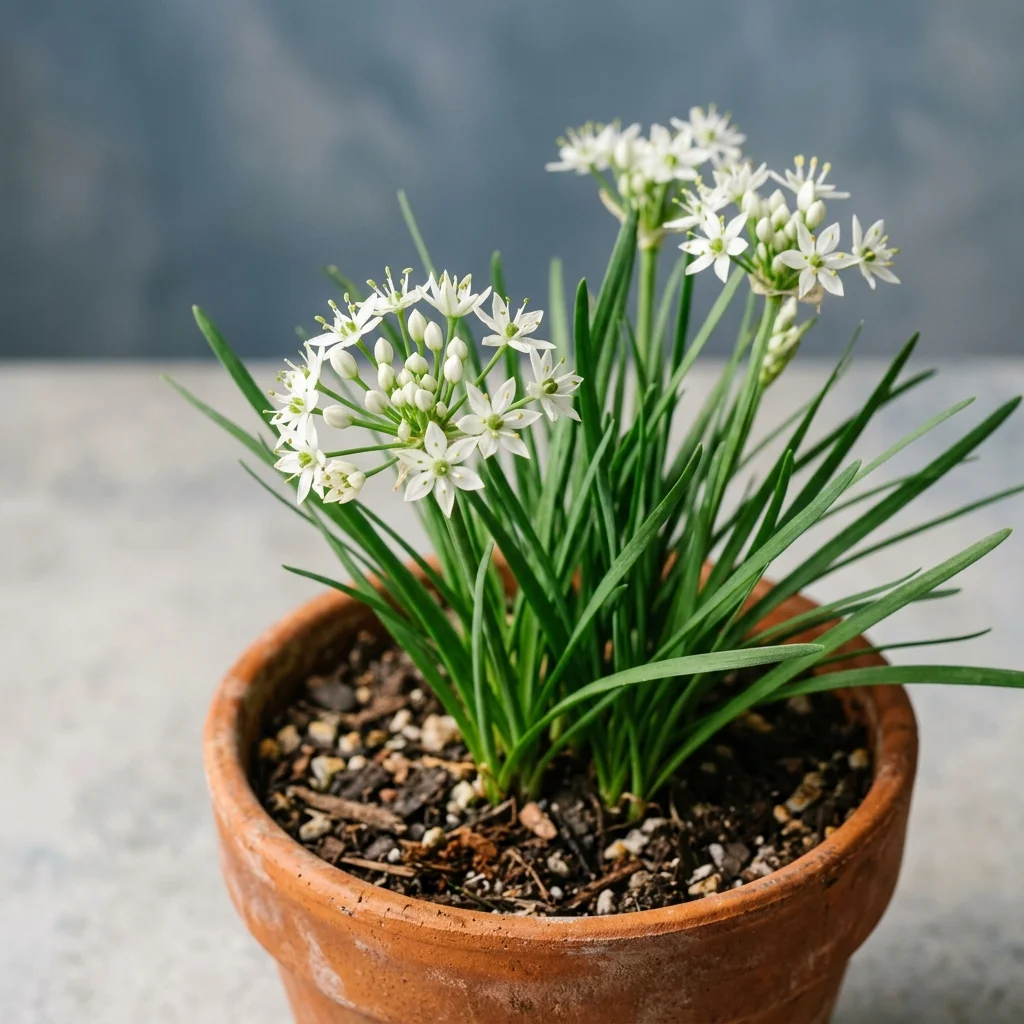 Snap & Identify Garlic Chives (Allium tuberosum) - Plant AI care guides